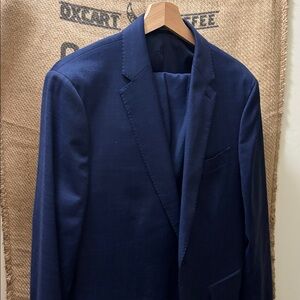 Banana Republic Navy Wool Suit - 38S